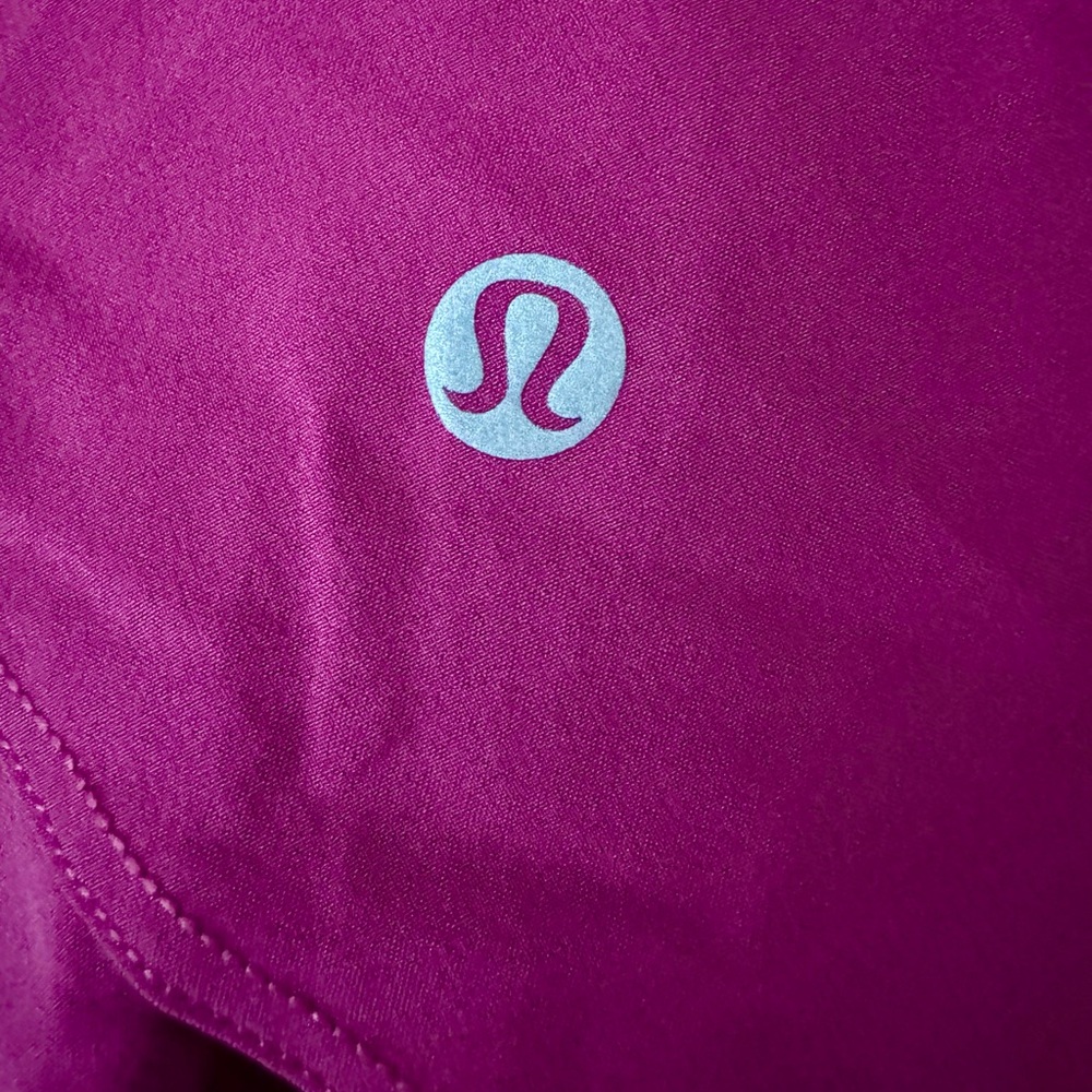 lululemon high rise court rival skirt *long 🎾 size 6 🎾 magenta purple - Picture 5 of 5